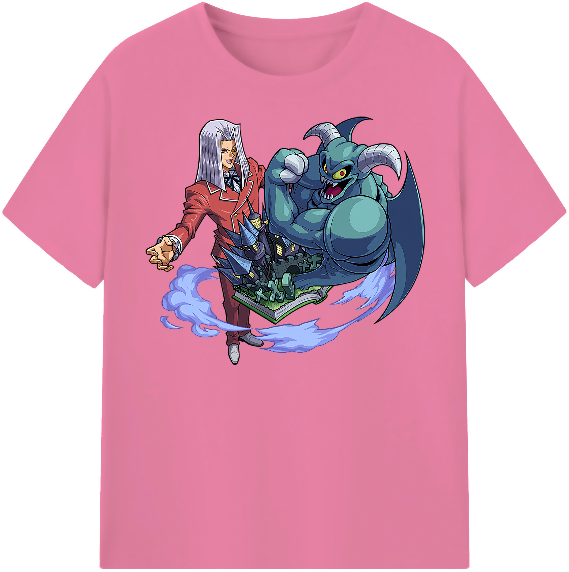 （画像用） 遊☆戯☆王 Yu-Gi-Oh! 綿100％半袖Tシャツ（フロントプリント）